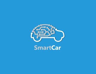 Projektowanie logo dla firm online Smart Car
